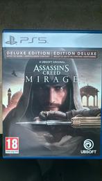 Assassins Creed Mirage Deluxe Ps5, Consoles de jeu & Jeux vidéo, Jeux | Sony PlayStation 5, Comme neuf, Enlèvement ou Envoi