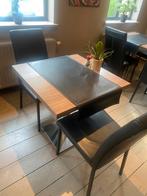Houten tafel, Huis en Inrichting, Tafels | Eettafels, Ophalen, Zo goed als nieuw