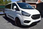 Ford Transit Custom, 2021, 74.000km, Automaat, 9 Pl+ 12m Gar, Auto's, Automaat, Zwart, Zwart, Bedrijf