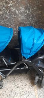 Dubbele kinderwagen, Kinderen en Baby's, Ophalen, Zo goed als nieuw, Kinderwagen