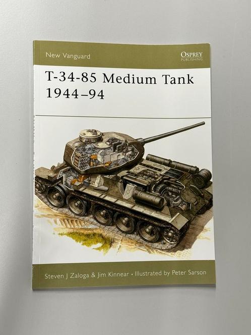 Char moyen T-34-85, livret 1944-94 Steven J. Zaloga livre, Livres, Guerre & Militaire, Neuf, Marine, Deuxième Guerre mondiale