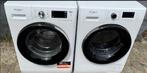 Lot de Whirlpool 8kg. : Lave linge(1600ess.) et Sèche linge, Comme neuf, Chargeur frontal, Enlèvement, À condensation