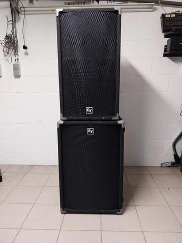 ELECTRO-VOICE Set Gladiator 2 Sub 18" et 2 tops 15"  beschikbaar voor biedingen