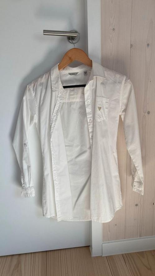 GUESS nieuw wit bloesje 12 jaar meisjes, Kinderen en Baby's, Kinderkleding | Maat 152, Nieuw, Meisje, Overhemd of Blouse, Ophalen of Verzenden