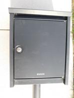 Brievenbus Brabantia zwart, Tuin en Terras, Ophalen, Gebruikt, Staal, Staande brievenbus