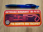 Vintage sticker Porsche North Sea Trophy 1973, Verzamelen, Ophalen of Verzenden, Zo goed als nieuw, Auto of Motor