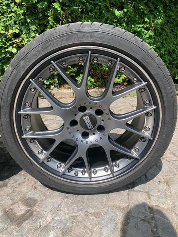 4 hoogwaardige BBS BMW X5, X6, enz. wielen en banden beschikbaar voor biedingen