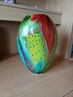 Vintage glazen vaas, murano glas., Antiek en Kunst, Ophalen of Verzenden