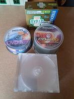 Lege DVD's en hoesjes, Computers en Software, Ophalen, Nieuw, Dvd, Herschrijfbaar