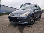 PEUGEOT 307/1600cc BENZINE/GEKEURD/12 MAAND GARANTIE, Auto's, Peugeot, Bedrijf, Parkeersensor, Euro 4, Zilver of Grijs