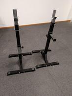 Haltersteun, Sport en Fitness, Fitnessmaterialen, Ophalen, Gebruikt, Halterset