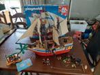 Playmobil Piraten Schip 4290+ extra eiland 5138, Ophalen of Verzenden, Zo goed als nieuw, Complete set