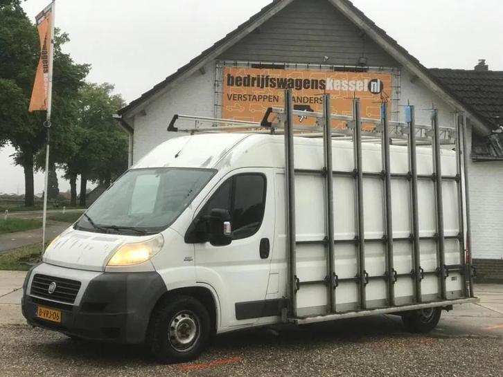 Fiat Ducato 33 2.3 MJ DPF Euro 5 Glastransporter L3H2 Grande, Auto's, Bestelwagens en Lichte vracht, Bedrijf, Te koop, ABS, Airconditioning