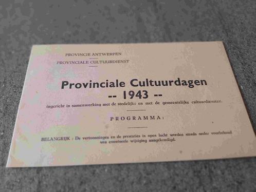 Mechelen Antwerpen Cultuur 1943 Boek Literatuur Poezië, Boeken, Literatuur, Zo goed als nieuw, België, Verzenden