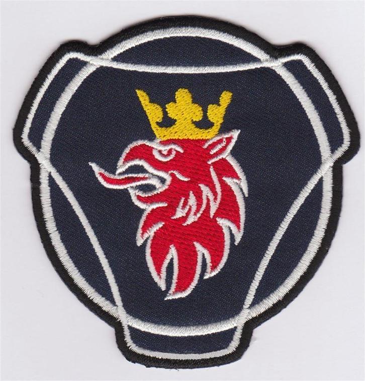 Scania stoffen opstrijk patch embleem #2, Verzamelen, Automerken, Motoren en Formule 1, Nieuw, Verzenden