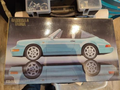 Porsche Carrera 4 Targa – Fujimi 1:24 – Compleet en ongebouw, Hobby en Vrije tijd, Modelbouw | Auto's en Voertuigen, Nieuw, Auto