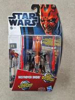 Star Wars Hasbro Destroyer Droid - Movie Heroes MH12 - Attac, Collections, Figurine, Enlèvement ou Envoi, Neuf
