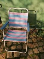 Chaise de camping, chaise de plage, chaise pliante, Caravanes & Camping, Enlèvement, Comme neuf