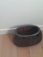 Drie stenen bloempotten, Tuin en Terras, Bloempotten, Ophalen