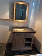 Badkamermeubel + spiegelkast, Huis en Inrichting, Ophalen, Wasbak of Wastafel