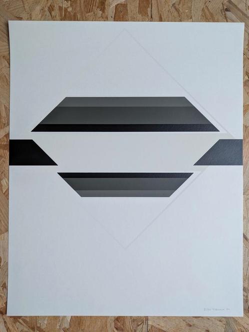 Gilbert Decock - Zeefdruk, Antiek en Kunst, Kunst | Litho's en Zeefdrukken, Ophalen of Verzenden