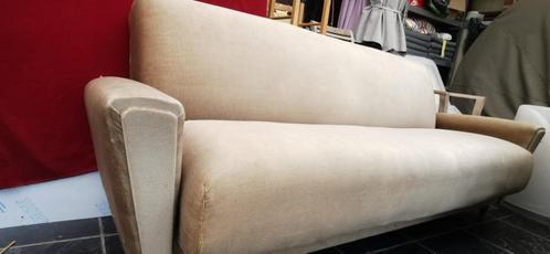Vintage Sofa, Huis en Inrichting, Zetels | Zetels, Gebruikt, Rechte bank, Driepersoons, 200 tot 250 cm, 75 tot 100 cm, Stof, Ophalen