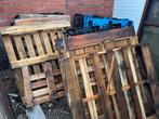 Paletten hout en kunststof, Doe-het-zelf en Bouw, Ophalen, Gebruikt, 25 tot 50 mm, Pallet