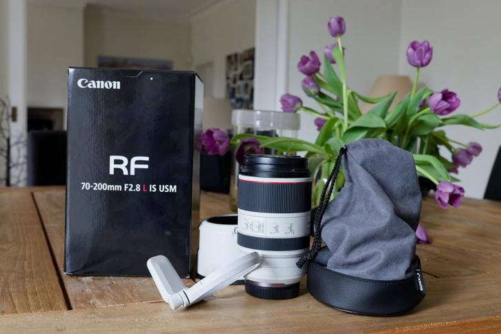 Canon RF 70 200 2.8 État neuf !, Audio, Tv en Foto, Foto | Lenzen en Objectieven, Zo goed als nieuw, Telelens, Zoom, Ophalen