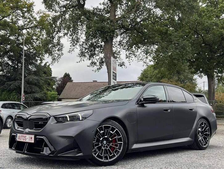 BMW M5 Berline xDrive PPF Frozen Deep Grey B&W Shadowline, Auto's, BMW, Bedrijf, Te koop, 5 Reeks, ABS, Achteruitrijcamera, Adaptive Cruise Control