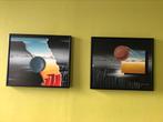 2 peinture sur toiles, Ophalen, Gebruikt, Schilderij