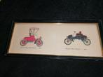 Kader oude auto's, Antiek en Kunst, Antiek | Woonaccessoires, Ophalen of Verzenden