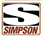 Simpson Racing sticker, Motos