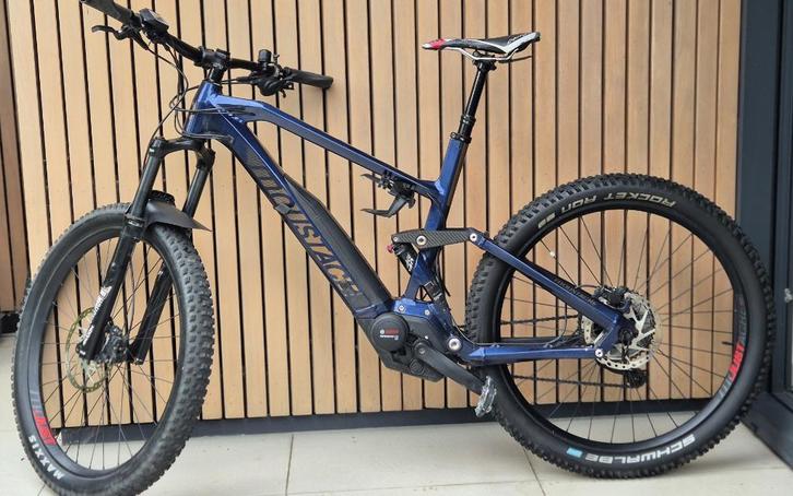 Le VTT Moustache zaterdag 27th Trail 4 L 2019, Fietsen en Brommers, Elektrische fietsen, Gebruikt, Moustache, 51 tot 55 cm, 50 km per accu of meer