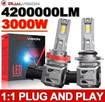 3000W H8/H11 draadloze LED-lamp beschikbaar voor biedingen