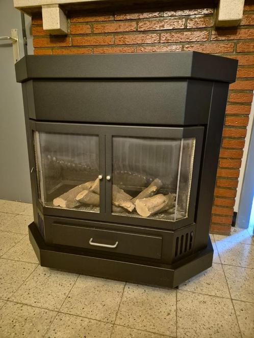 Well Straler gasconvectorhaard, Huis en Inrichting, Kachels, Gebruikt, Vrijstaand, Gaskachel, Gas, Ophalen