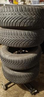 205/65R15 winterbanden + 4x108 velgen Peugeot Citroen, Ophalen, Gebruikt, 15 inch, Banden en Velgen