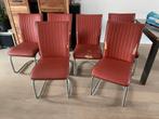 Chaises de salle à manger H&H - gratuit, Huis en Inrichting, Stoelen, Ophalen, Gebruikt, Leer, Vijf, Zes of meer stoelen