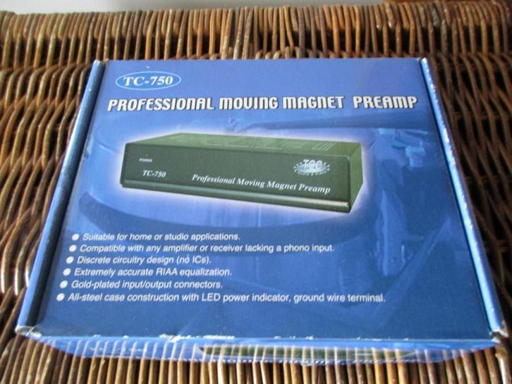 TC-750 professionele phono-voorversterker, Audio, Tv en Foto, Stereoketens, Ophalen of Verzenden