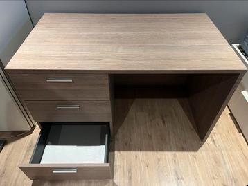 Bureau met lades, Huis en Inrichting, Bureaus, Ophalen, Zo goed als nieuw, Bureau