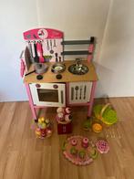 Keuken Janod met veel extra’s in hout, Kinderen en Baby's, Ophalen, Gebruikt, Meubelstuk of Keukentje