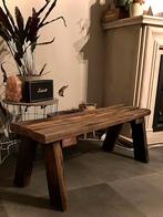 Hardhouten (ecalyptus) rustieken bankje, Antiek en Kunst, Ophalen of Verzenden