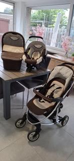 Mooie 3 in 1 wandelwagen in zeer goede staat!, Kinderen en Baby's, Kinderwagens en Combinaties, Gebruikt, Combiwagen, Met reiswieg