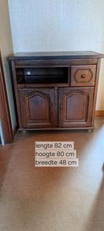 Eiken tv kast, Antiek en Kunst, Ophalen