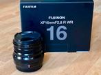 Fujifilm XF 16 mm f/2.8R WR, Audio, Tv en Foto, Ophalen of Verzenden, Zo goed als nieuw
