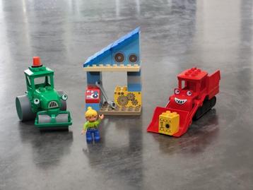 LEGO Duplo – Bob De Bouwer: Muck en Rollie in de zonnebloemf, Enlèvement, Utilisé, Ensemble complet, Duplo