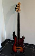 Fender Tony Franklin precision fretless, Muziek en Instrumenten, Snaarinstrumenten | Gitaren | Bas, Ophalen, Gebruikt, Elektrisch