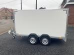 Gesloten aanhangwagen dubbelas 750kg (3x1,5x1,5) als nieuw!!, Auto diversen, Aanhangers en Bagagewagens, Ophalen, Zo goed als nieuw