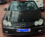 Mercedes CLK cabrio 240 V6, Auto's, Mercedes-Benz, Cabriolet, Zwart, Leder, Handgeschakeld