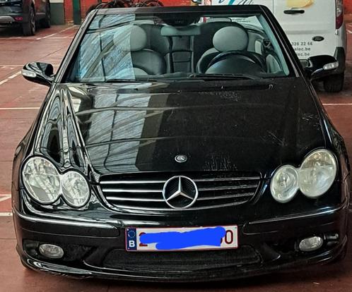 Mercedes CLK cabrio 240 V6, Auto's, Mercedes-Benz, Particulier, CLK, Benzine, Cabriolet, 2 deurs, Handgeschakeld, Zwart, Grijs