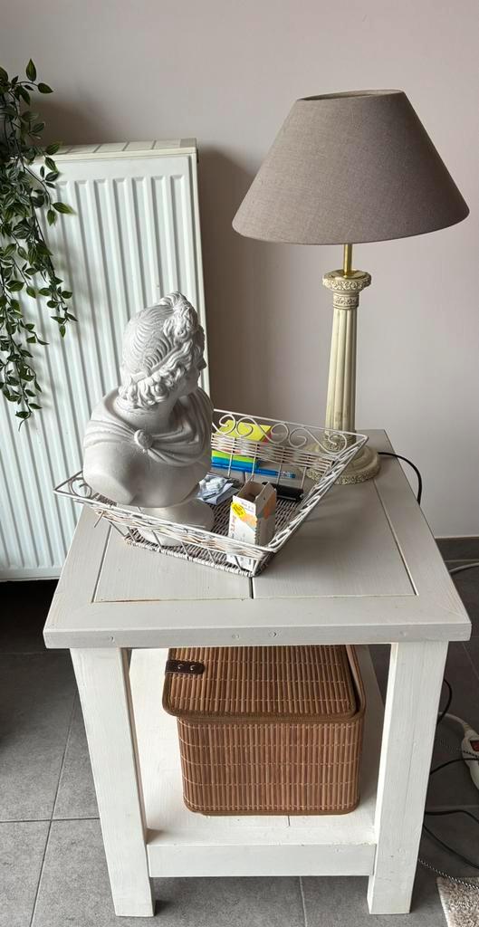 Mooi landelijke salontafel of bijzettafel, Huis en Inrichting, Tafels | Salontafels, Zo goed als nieuw, Ophalen